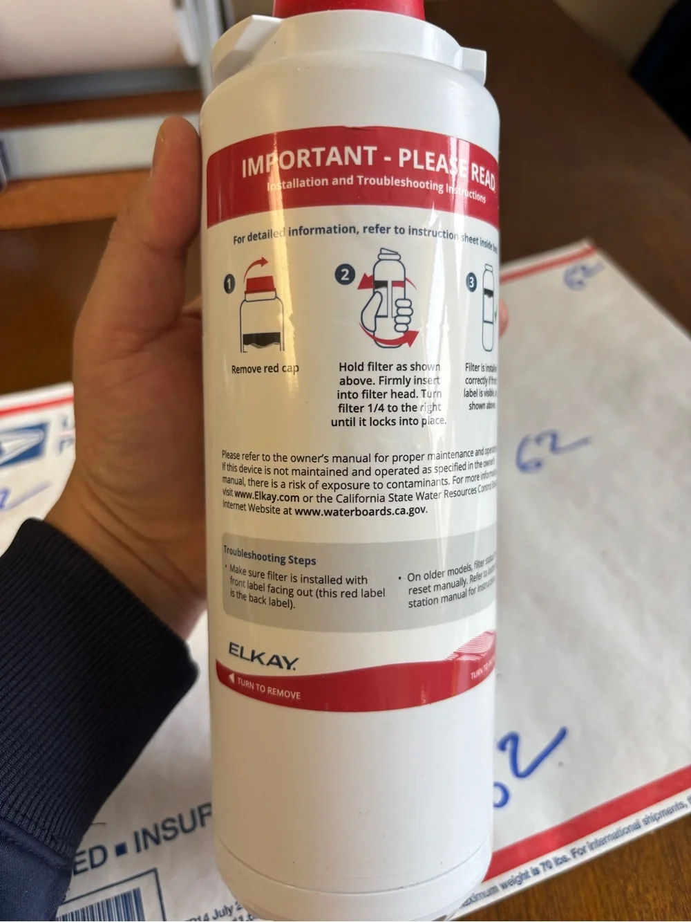 Elkay 51300C Watersentry Filter - Replacement